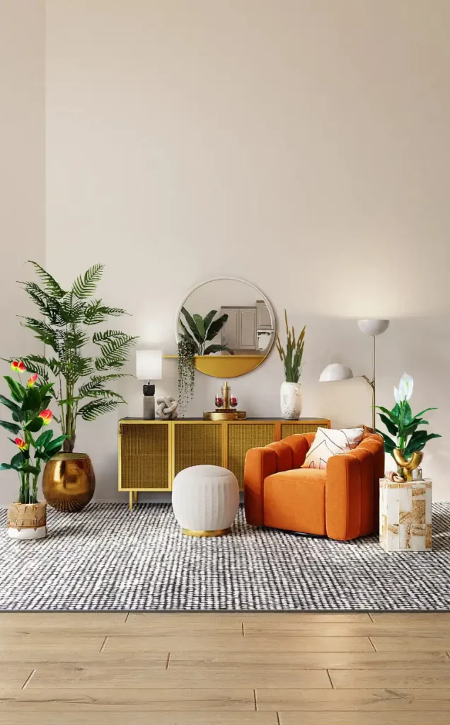 oda içi yapay bitkiler